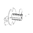 Kit, Media Rewind Spindle with Motor and PCB, ZT420, ZT421