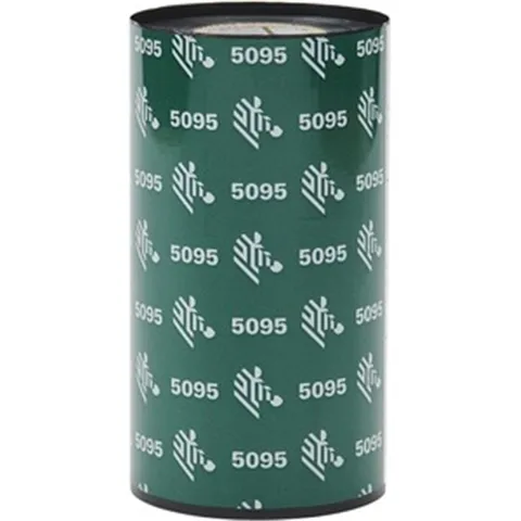 [S5095BK04045] Mực Resin Ribbon, 40mmx450m (1.57inx1476ft), 5095; High Performance, 25mm (1in) core, PN: S5095BK04045, hiệu Zebra