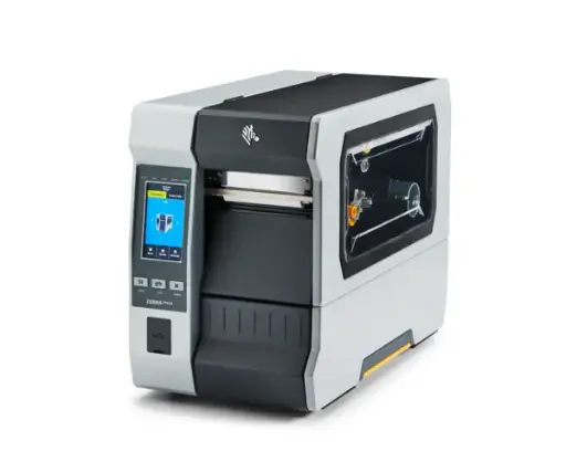 [ZT61042-T0P0100Z] TT Printer ZT610; 4", 203 dpi, UK/AU/JP/EU Cords, Serial, USB, Gigabit Ethernet, Bluetooth 4.0, USB Host, Tear, Color Touch, ZPL