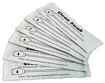 [47362] Bộ dụng cụ bảo trì phòng ngừa (6 tăm bông tẩm sẵn dung dịch), Mã: 47362, Hiệu Zebra